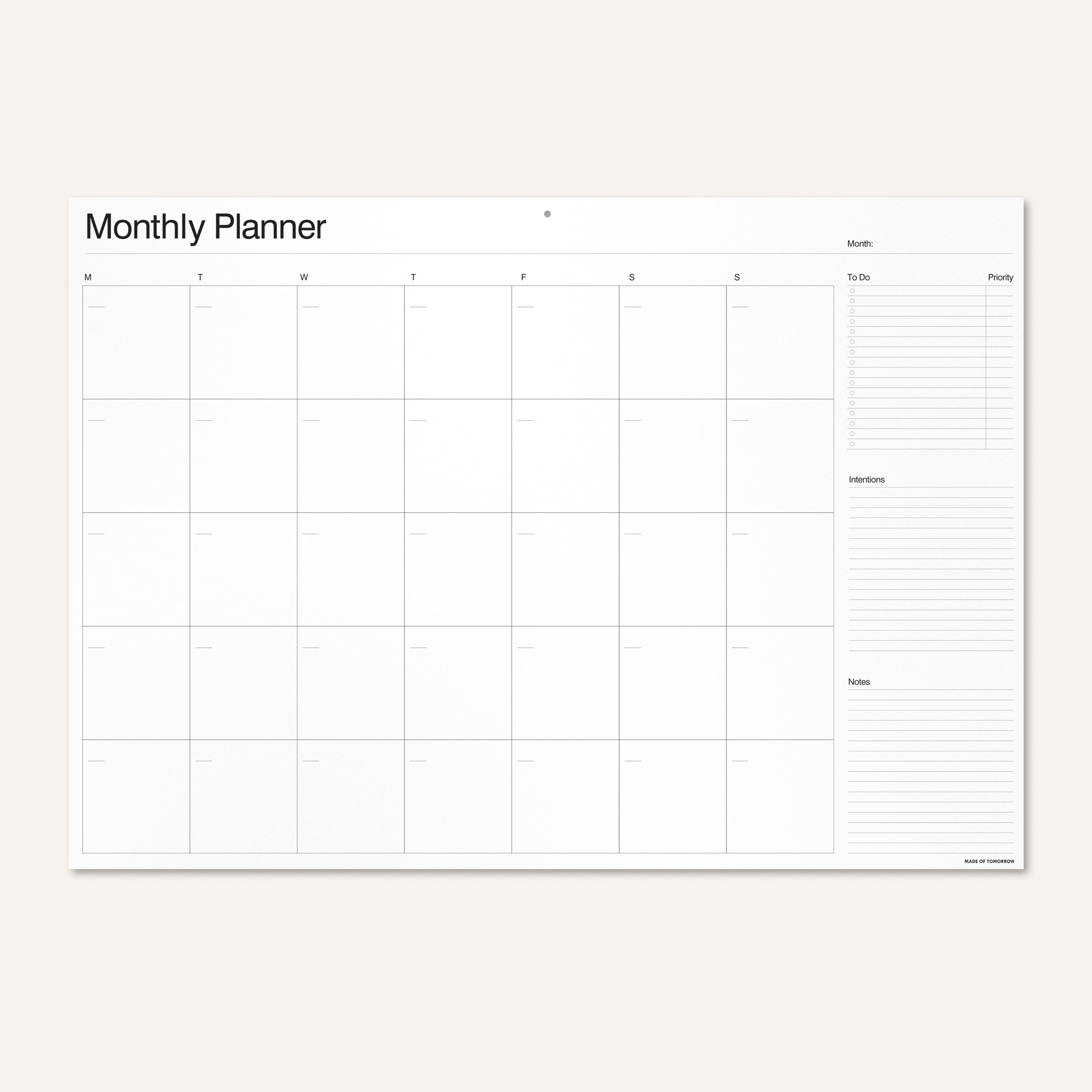 Monthly Planner